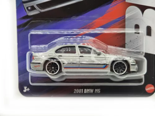 BMW M5 (2001) - BMW E39 M5 - 5/5 - hosszú kártyás -  Hot Wheels - 1:64