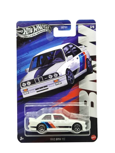 BMW M3 (1992) - BMW E30 M3 - 3/5 - hosszú kártyás -  Hot Wheels - 1:64