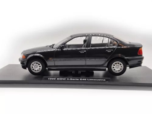 BMW E46 sedan (1999) - fekete -  KK-Scale - 1:18