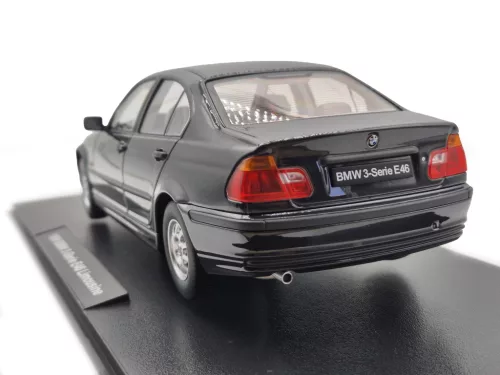 BMW E46 sedan (1999) - fekete -  KK-Scale - 1:18