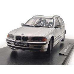 BMW E46 touring - ezüst -  KK-Scale - 1:18