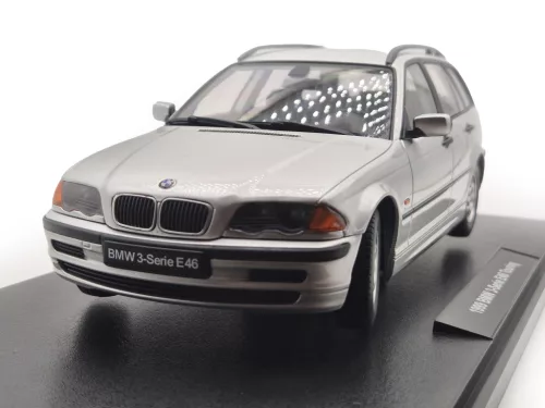 BMW E46 touring - ezüst -  KK-Scale - 1:18