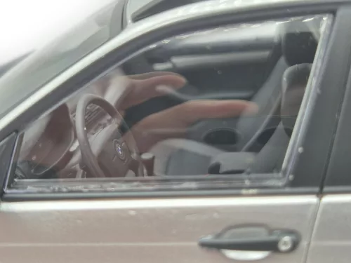 BMW E46 touring - ezüst -  KK-Scale - 1:18