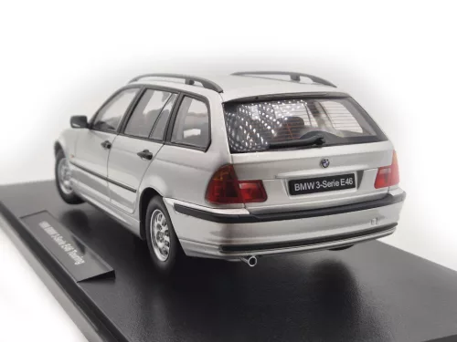 BMW E46 touring - ezüst -  KK-Scale - 1:18