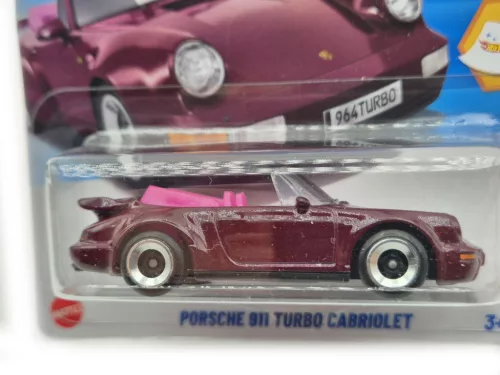 Hot Wheels  Porsche 911 Turbo Cabriolet- Then and now  10/10 - 239/250 -  Hot Wheels - 1:64