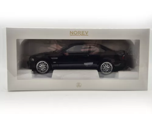 BMW E46 M3 CSL coupe (2003) - fekete -  Norev - 1:18