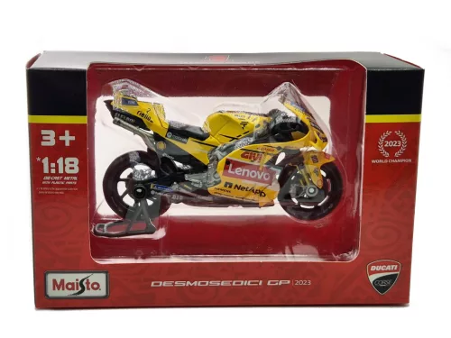 MotoGP - Desmosedici GP23 - Team Lenovo #1 (2023) - Francesco Bagnaia -  Maisto - 1:18