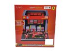 Ferrari Pit Stop - boxutca diorama szett - SF-24 F1 #55 (2024) - Carlos Sainz - szerelőkkel -  Bburago - 1:43