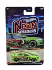 Hot Wheels 2008 Mitsubishi Lancer Evolution - Neon Speeders -  Hot Wheels - 1:64