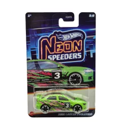   Hot Wheels 2008 Mitsubishi Lancer Evolution - Neon Speeders -  Hot Wheels - 1:64