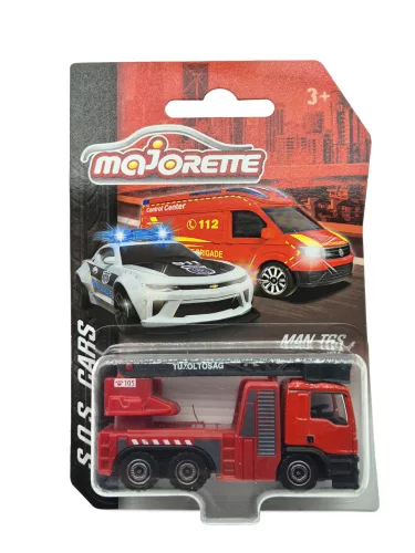 MAN TGS tűzoltóautó -  Majorette - 1:64