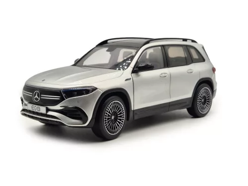 Mercedes Benz EQB (2021) - iridium silver -  NZG - 1:18