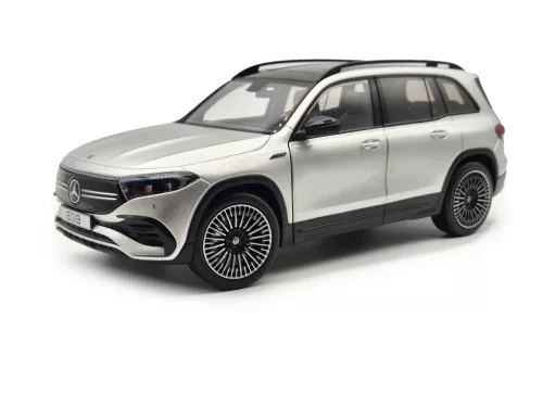 Mercedes Benz EQB (2021) - iridium silver -  NZG - 1:18