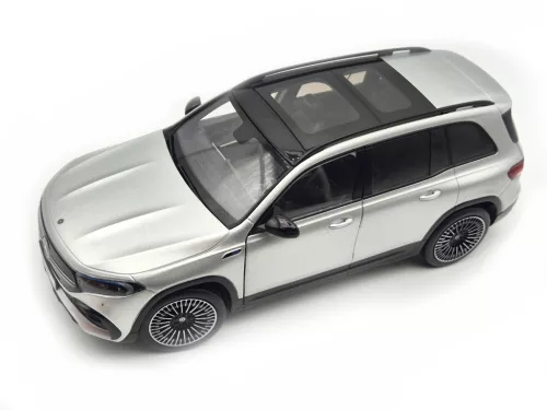 Mercedes Benz EQB (2021) - iridium silver -  NZG - 1:18