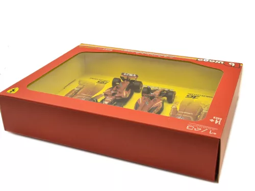 Ferrari SF-24 F1 szett (2024) - #16 Charles Leclerc - #55 Carlos Sainz -  Bburago - 1:43