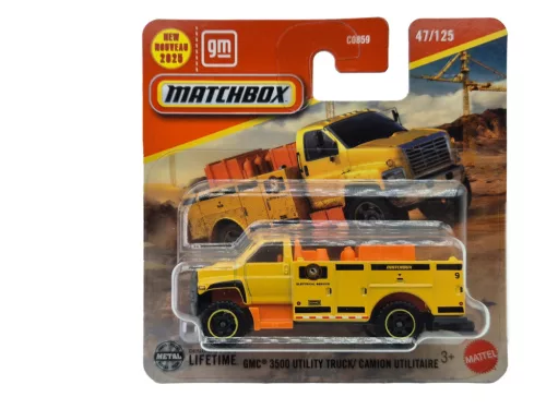 GMC 3500 Utility Truck - 47/125 - bliszteres -  Matchbox - 1:64