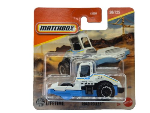 Road Roller - úthenger - 50/125 - bliszteres -  Matchbox - 1:64