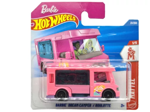 Hot Wheels Barbie Dream Camper - Mattel 1/5 - 21/250 -  Hot Wheels - 1:64