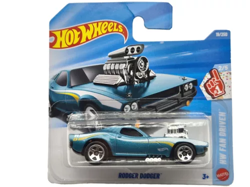 Hot Wheels Rodger Dodger - HW Fan Driven 2/5 - 19/250 -  Hot Wheels - 1:64