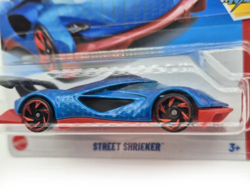 Hot Wheels Street Shrieker - kék/piros - Hot Wheels Let