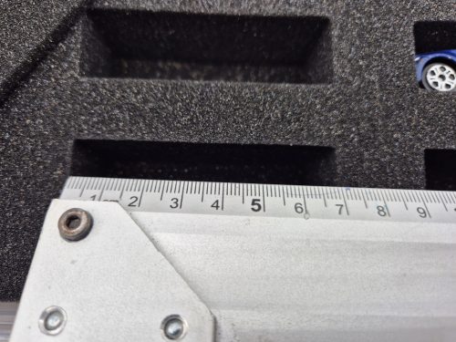 Matchbox / Hot Wheels modellautó bélelt, szivacsos tároló rekesz / doboz - 1:64 es kisautókhoz