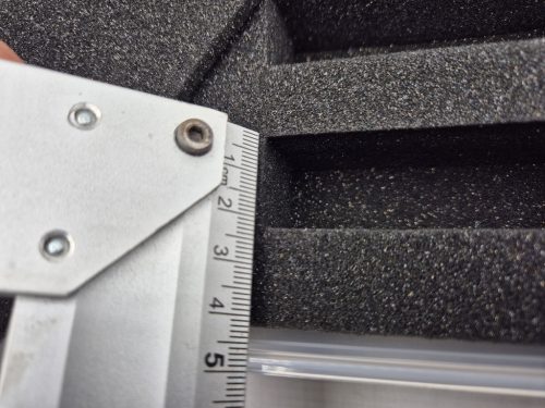 Matchbox / Hot Wheels modellautó bélelt, szivacsos tároló rekesz / doboz - 1:64 es kisautókhoz