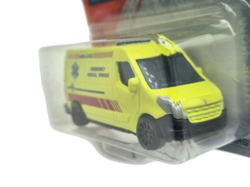 Renault Master mentőautó -  Majorette - 1:64