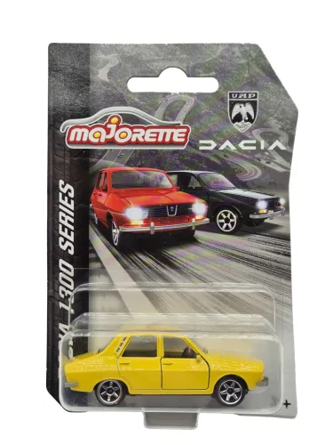 Dacia 1300 - sárga -  Majorette - 1:64