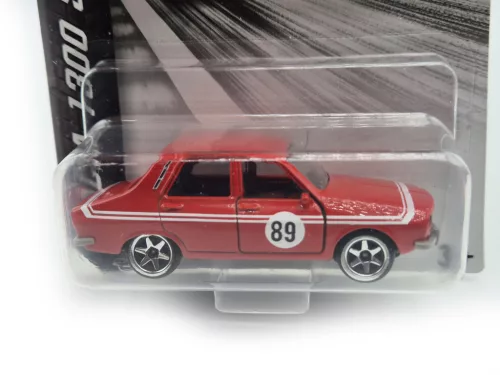 Dacia 1300 - piros - racing #89 -  Majorette - 1:64