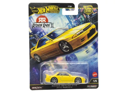 Hot Wheels Premium - Car Culture - Nissan Skyline GT-R (R32) Pandem -  Hot Wheels - 1:64