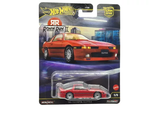 Hot Wheels Premium - Car Culture - '89 Toyota Supra -  Hot Wheels - 1:64