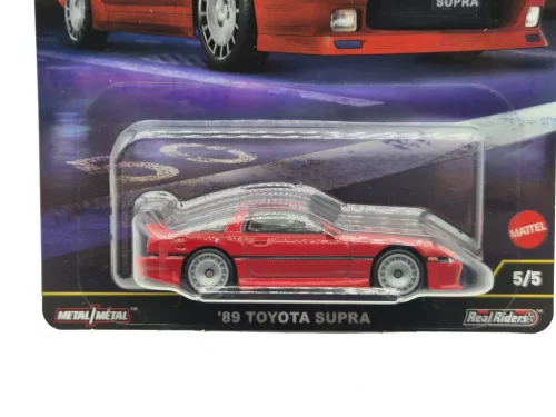 Hot Wheels Premium - Car Culture - '89 Toyota Supra -  Hot Wheels - 1:64