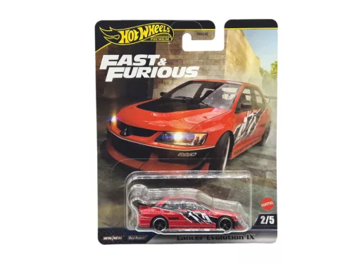 Hot Wheels Premium Fast and Furious - Halálos iramban 2/5 - Mitsubishi Lancer Evolution Evo IX -  Hot Wheels - 1:64