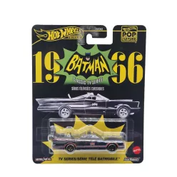   Hot Wheels Premium - Pop Culture - Batman TV Series - Batmobile -  Hot Wheels - 1:64