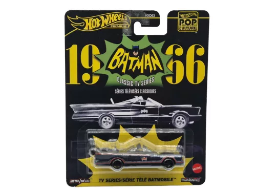 Hot Wheels Premium - Pop Culture - Batman TV Series - Batmobile -  Hot Wheels - 1:64