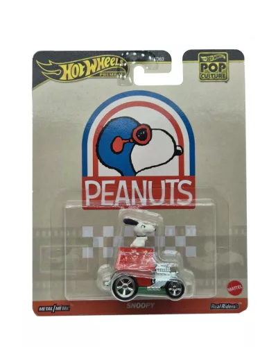 Hot Wheels Premium - Pop Culture - Peanuts - Snoopy -  Hot Wheels - 1:64