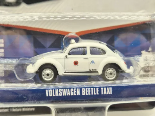 Volkswagen VW Beetle Bogár Maggiolino Taxi -  Greenlight - 1:64