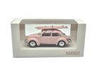 Volkswagen VW Beetle Bogár Coccinelle (1973) - szörfdeszkákkal -  Norev - 1:43