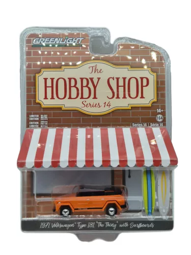 Volkswagen VW Type 181 - szörfdeszkákkal -  Greenlight - 1:64