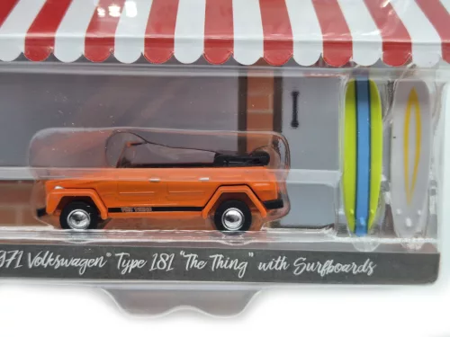 Volkswagen VW Type 181 - szörfdeszkákkal -  Greenlight - 1:64