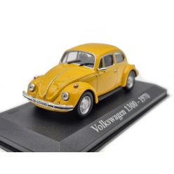   Volkswagen VW Beetle Bogár 1300 (1970) - sárga - Edicola - 1:43