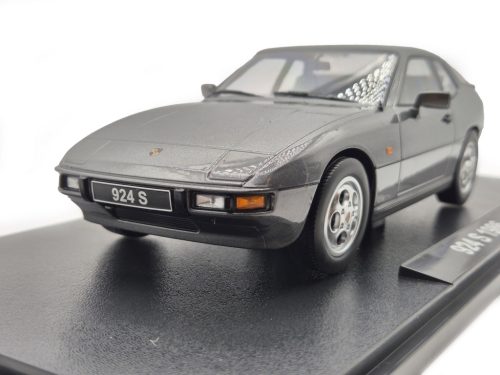 Porsche 924S coupe (1986) - metál szürke -  KK-Scale - 1:18