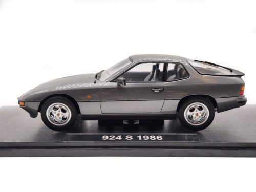 Porsche 924S coupe (1986) - metál szürke -  KK-Scale - 1:18