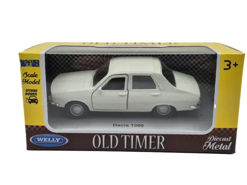 Dacia 1300 - fehér -  Welly - 1:34