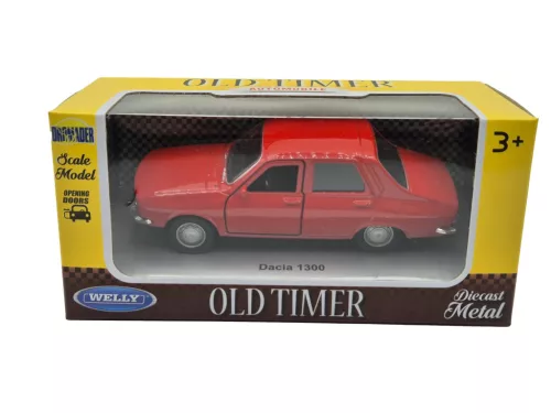 Dacia 1300 - piros -  Welly - 1:34
