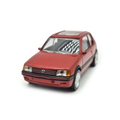 Peugeot 205 GTI 1.6 (1984) - piros -  Norev - 1:43
