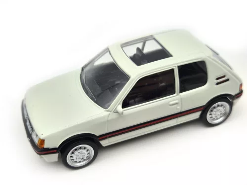 Peugeot 205 GTI 1.6 (1986) - fehér -  Norev - 1:43