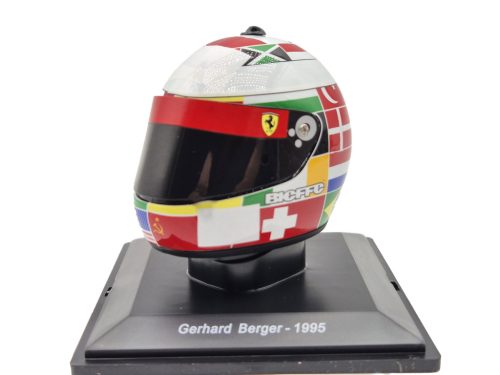 Bukósisak - Gerhard Berger (1995) -  Edicola - 1:5