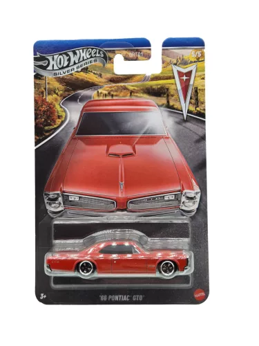 Hot Wheels Silver Series Pontiac - Pontiac GTO (1966) -  Hot Wheels - 1:64