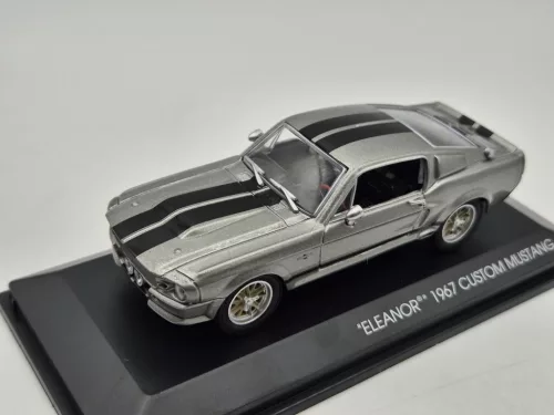 Ford Mustang Shelby GT500 (1967) - Eleanor - Tolvajtempó - Gone in 60 seconds -  Greenlight - 1:43